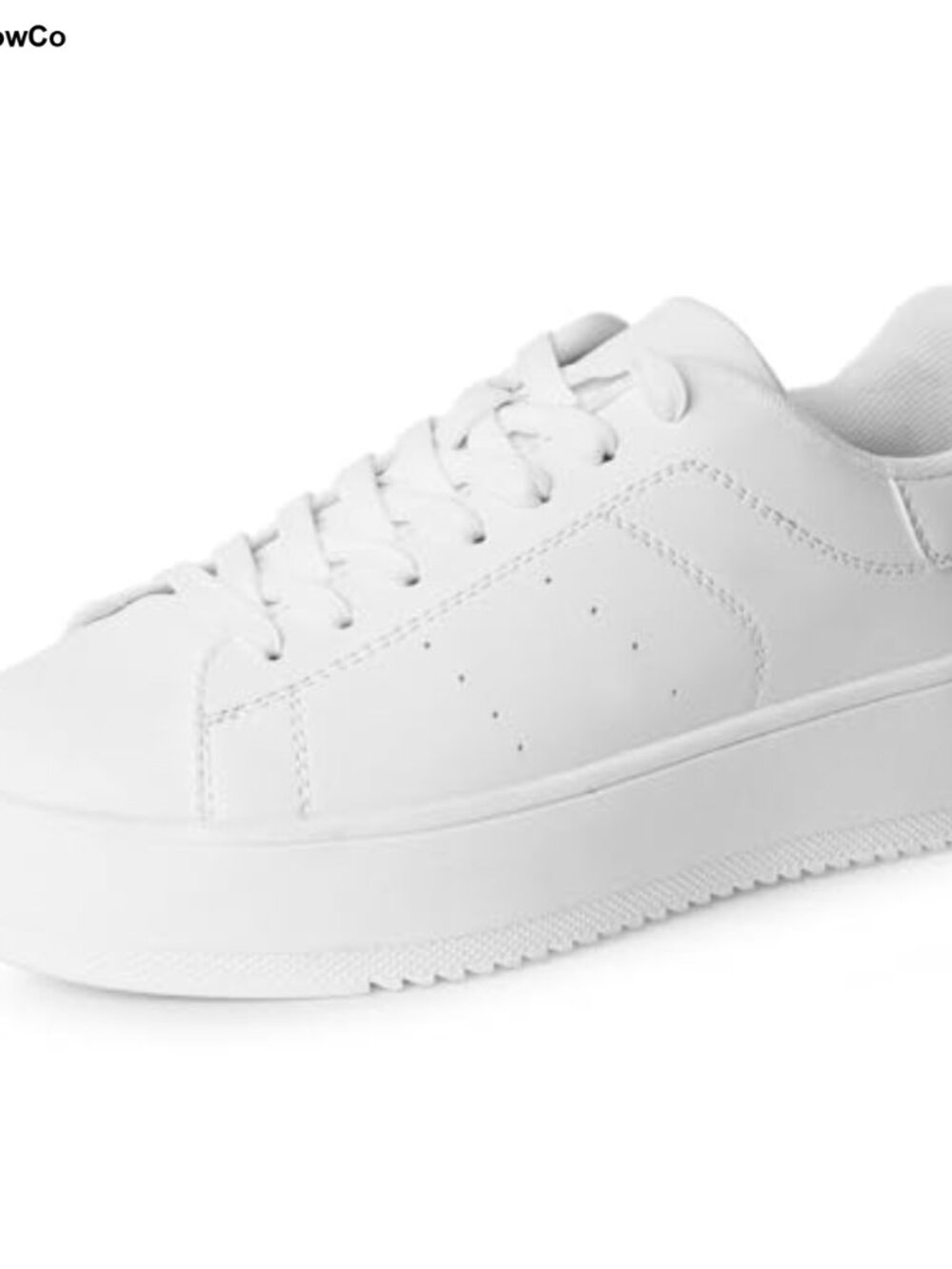 Women's Platform Sneakers - Casual Lace Up Fashion Tennis Shoes